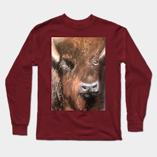 Bison Buffalo Long Sleeve T-Shirt